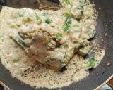 Foto del paso 4 de la receta: Tortilla de harina de garbanzo con rajas