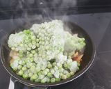Foto del paso 2 de la receta Guisantes con jamón con un toque de jengibre y soja