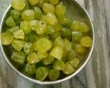 A picture of step 2 of Grapes raita.
