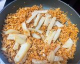Foto del paso 2 de la receta: Revuelvo de soja texturizada con papas sin huevos