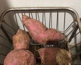 A picture of step 1 of Yam and soya tikki.