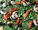 A picture of step 5 of Keto Friendly Pizza.