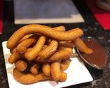 Pas rețetă Churros cu scorțișoară și topping de ciocolată🍫😋 2 fotografie