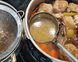 Foto del paso 5 de la receta: Escudella barrejada de Arroz y Fideos amb carn d,olla