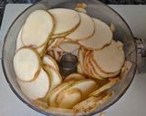 A picture of step 6 of Cheesy Potato Mushroom Burger Bake.