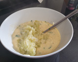 Foto del paso 3 de la receta: Tortilla de calabacín y cebolla