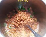 A picture of step 3 of Brown Lentils with Vegetables and Pasta.