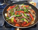 Foto del paso 5 de la receta Ternera con pimientos