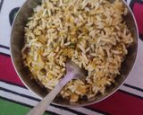 A picture of step 3 of Bhel Puri.