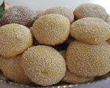 عکس مرحله 6 از دستور کلوچه کنجدی فاطمه پز 🍪