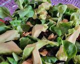 Foto del paso 2 de la receta: Ensalada de canónigos con aguacate, queso fresco y mermelada de naranja