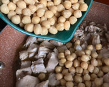 Foto del paso 6 de la receta: Ensalada templada de pollo con garbanzos, verduritas y manzana en 5’