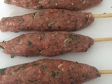 Kebab y baba ganoush