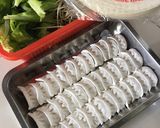 Hình bước làm 1 của món Sủi cảo hấp
