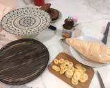 Foto del paso 3 de la receta: Tarta de plátano y dulce de leche!