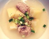 Hình bước làm 3 của món Canh Sườn Non Sakê 🍲