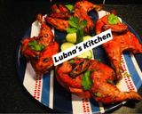 A picture of step 4 of Lahori Chicken Charga (deep fried chicken).
