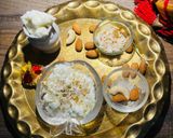 A picture of step 2 of Makhan Mishri Krishna Janmashtami Prasad.