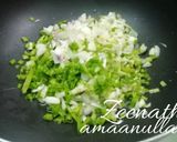 A picture of step 1 of Hyderabadi Khadi Daal with Spring Onions.