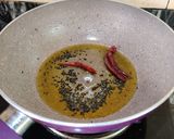 A picture of step 3 of OKRA with POPPY SEEDS or Posto Bhindi.