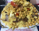 Foto del paso 7 de la receta: Cous cous con pollo, pasas, garbanzos y sin verdura