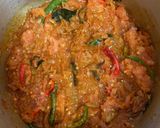 A picture of step 5 of Tin Fish Curry.