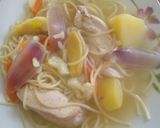 Foto del paso 4 de la receta: Sopita de pechuga de pollo especial y para la gripe