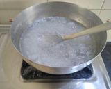 A picture of step 3 of Lemon mint sharbat (concentrate).