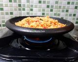 Foto langkah ke 2 dari resep Nasi Urap Lembayung.