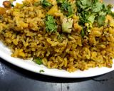 A picture of step 5 of Bajri Khichdi.
