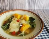 Gambar langkah 5 resipi Masak Rebus Rebung, Labu Kuning & Pucuk Bebuas.