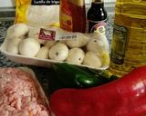 Foto del paso 1 de la receta Rollitos de maíz rellenos, acompañados de picada de hortalizas