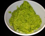 A picture of step 2 of Fresh green gram halwa.