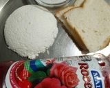 A picture of step 2 of Rose Chena Sandesh.