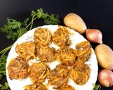 আলু দিয়ে মলা মাছের বড়া রেসিপির ধাপ 2 ছবি