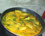 Foto langkah ke 2 dari resep Sayur kuning kacang panjang tahu kuning.