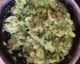 A picture of step 4 of Maxican stack.
