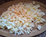 Foto del paso 3 de la receta: Torta de queso y cebolla de masa con mix de semillas de lino y sésamo.😍💫😍💫😍💫