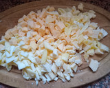 Foto del paso 3 de la receta: Torta de queso y cebolla de masa con mix de semillas de lino y sésamo.😍💫😍💫😍💫