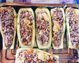 Foto del paso 6 de la receta: Zapallo Italiano con Arroz Primavera