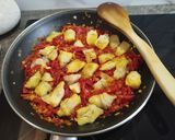 Foto del paso 6 de la receta: Cuscús con corazones de alcachofas y pimientos del piquillo