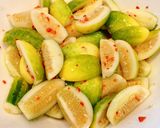 Hình bước làm 2 của món Dưa Mini Muối Xổi