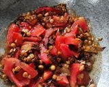 A picture of step 7 of Watercress and Soya Seeds ki Sabji.