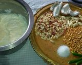 A picture of step 1 of Idli ki chutney.