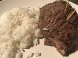 Arrollado de carne al horno