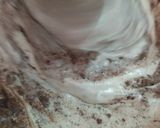 Foto langkah ke 2 dari resep Brownies Ketan Hitam (Kukus).