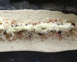 A picture of step 2 of Italian Stromboli bread.