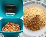 A picture of step 1 of Delightful Gud Chana Chikki.