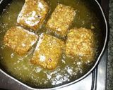 A picture of step 8 of Plantain lamingtons.