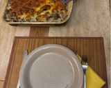 Rakott tagliatelle Sertésszűzzel, gombával és spenóttal (tejszínes) recept fázis 7 fotója